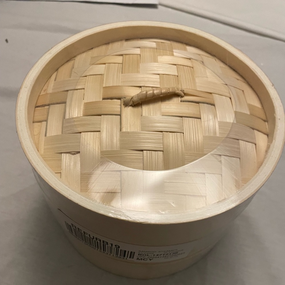 NWT Sealed Macy’s 3-Section Bamboo Steamer